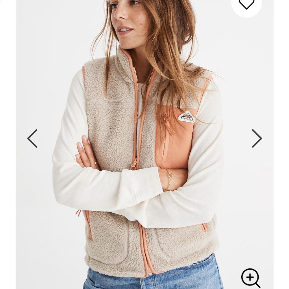 Madewell x Penfield Lucan fleece vest
